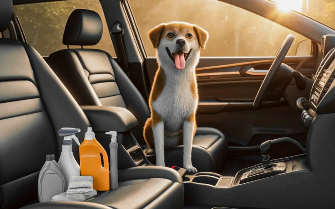 How to keep your car interior clean with pets